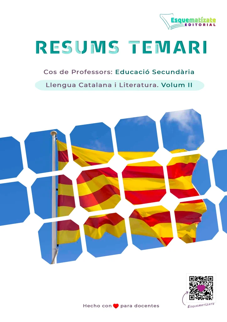 RESUMEN TEMARIO Lengua Catalana y Literatura