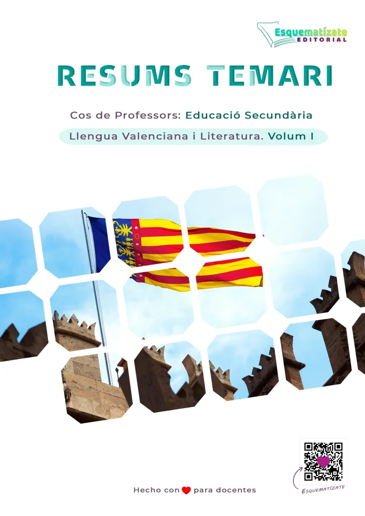 RESUMEN TEMARIO Lengua Valenciana y Literatura